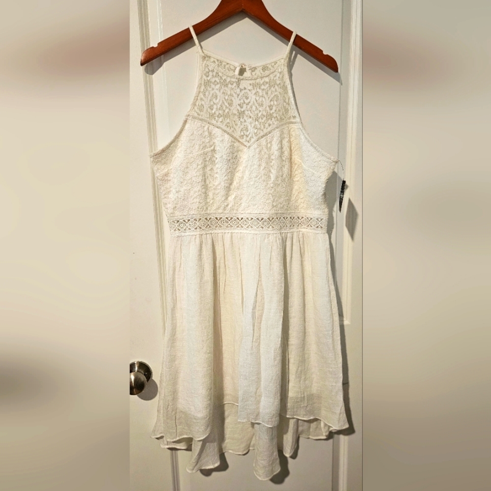 by&by size 15 (junior sizing) white dress